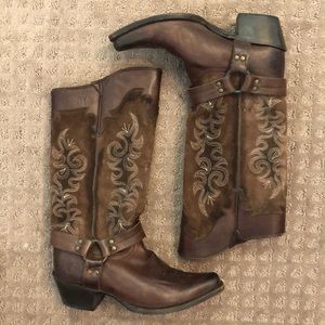 Frye cowboy boots